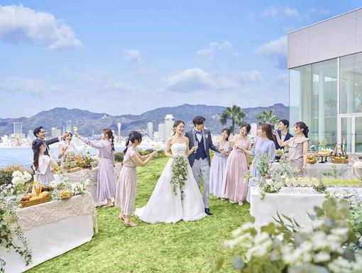 ララシャンスKOBE 海と緑が広がるガーデンの画像2
