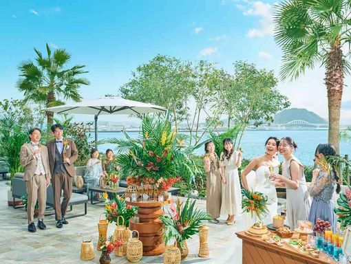 グランドプリンスホテル広島 テラスの使い方は自由自在の画像1