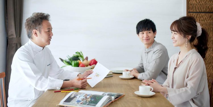 モアフィール 地元の旬の素材を用いたフレンチジャポネの画像2