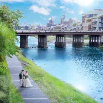 京都を代表する鴨川ロケーション