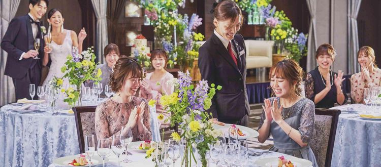 グランディエール 選べるチャペル×地上110m
特製豪華ハーフコース試食付きの画像