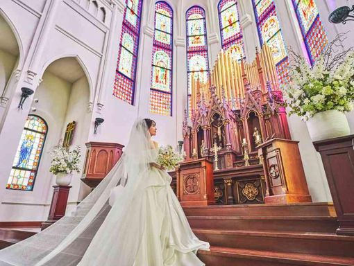 ノートルダム北九州 併設するガーデンからの入場もの画像1