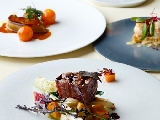 REIMS YANAGIDATE 特製コースと牛フィレ肉の試食の画像1