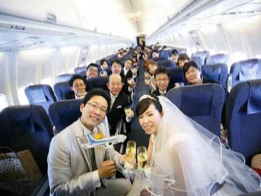 中部国際空港セントレア 空の上での結婚式の画像2