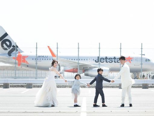 中部国際空港セントレア 前撮り・フォトウェディングの画像1