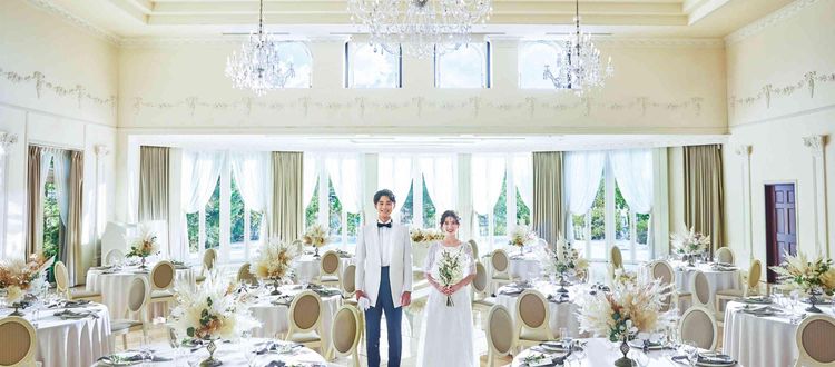 ヴィラ・アンジェリカ 最大116名着席可能な広々とした空間でふたりらしい結婚式をの画像