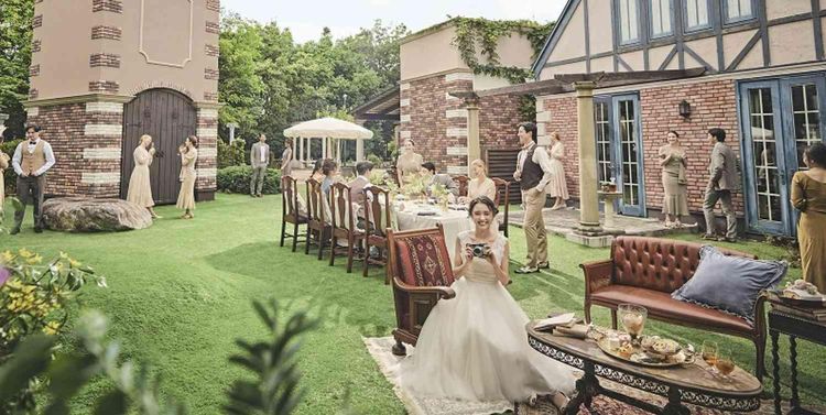 マナーハウス 写風舘 プライベートガーデン付披露宴会場お披露目の画像3