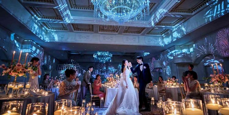 マリアージュ彦根 全面3Dマッピングやゴンドラ、ランタンなど多彩な演出が人気！の画像2