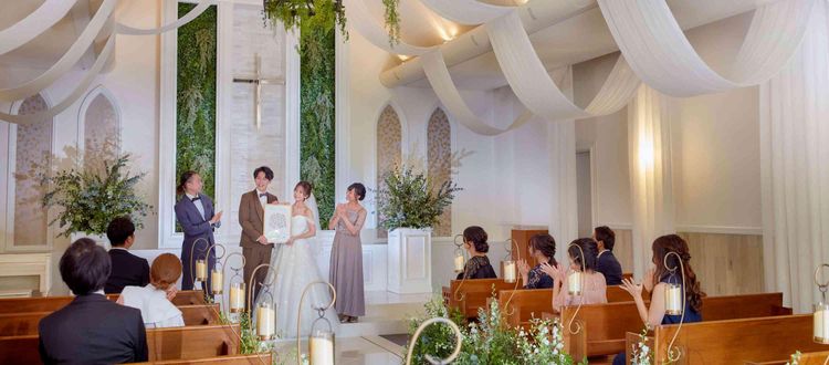 セントアベニール 1組貸切だからこそ挙式時間を自由に決めることが出来る!の画像