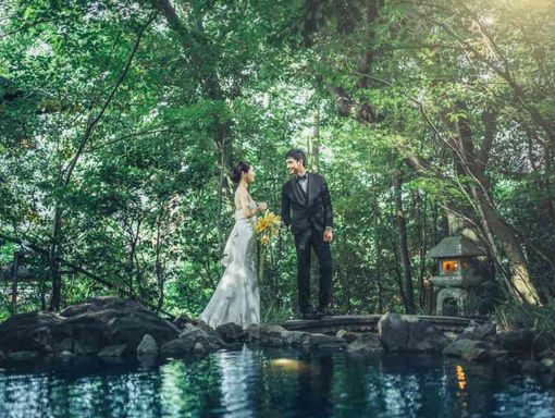 アカガネリゾートキョウトヒガシヤマ 森の中でファーストミートの画像1