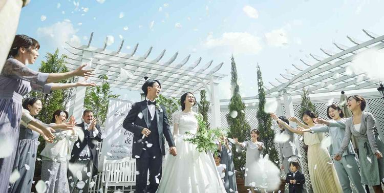 東京アフロディテ ガーデンで笑顔溢れるウェルカムパーティーもOKの画像2