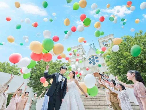 アニヴェルセルヒルズ横浜 人気NO.1の独立型チャペルの画像1