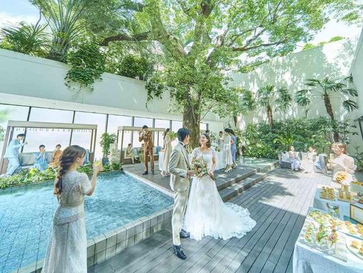 アルカンシエルリュクスマリアージュ大阪 緑・水・光があふれる【バリ】の画像1