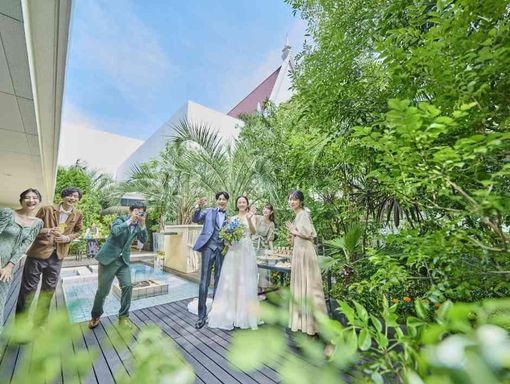 アルカンシエルリュクスマリアージュ大阪 リゾート空間で上質なおもてなしの画像2