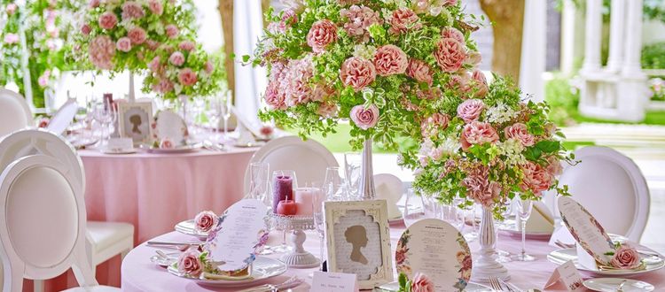 アルカンシエルリュクスマリアージュ大阪 自然豊かなガーデンではデザートビュッフェ&フォトタイムの画像