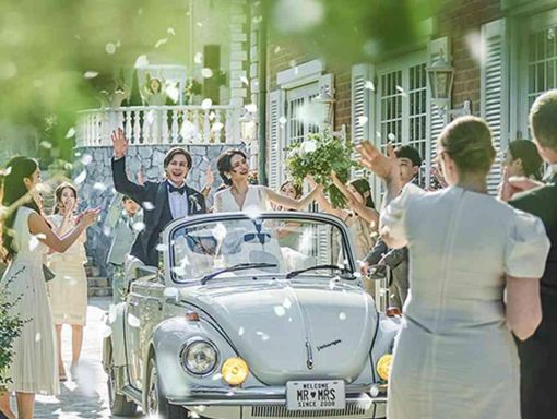 ザ・ジョージアンテラス 写真映えNo1オープンカー演出の画像2