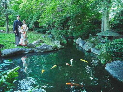 旧桜宮公安堂 開放的なガーデンで和も人気の画像3