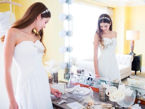 ホテル阪急インターナショナル おふたり専用のブライズルームの画像1