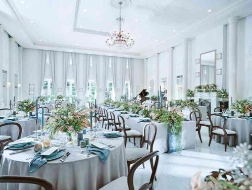 アーククラブ迎賓館(福山) ガーデンと一続きのパーティ会場の画像3