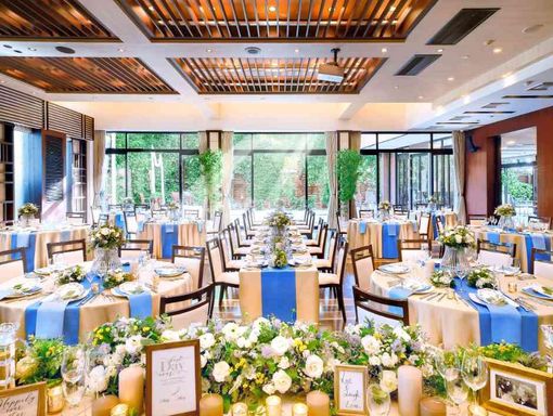 ウエディングレストラン ジュレ 柔らかな日差し射し込む会場の画像1