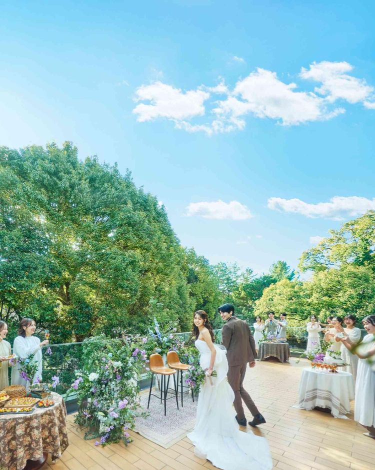 KOTOWA 京都 八坂 テラスでのブッフェや演出でおふたりらしさをの画像1