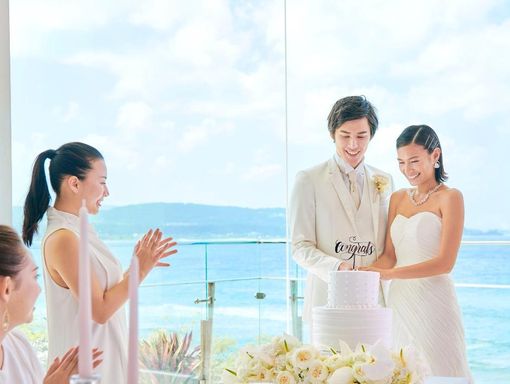 ホワイトアロウチャペル ケーキカットセレモニーの画像3