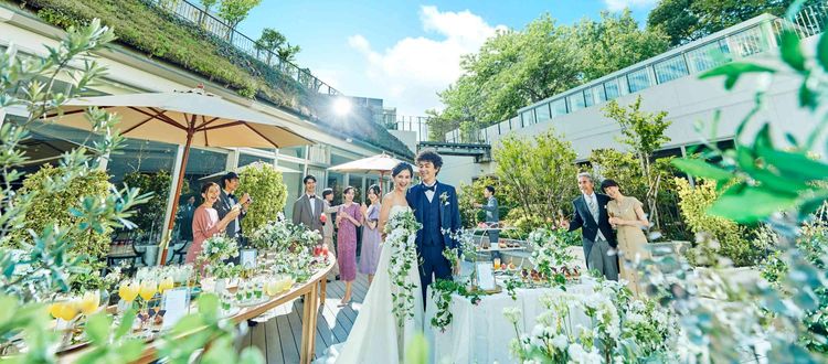 アルモニーソルーナ表参道 明治神宮前駅徒歩1分の立地とは思えないほど広大なガーデンの画像