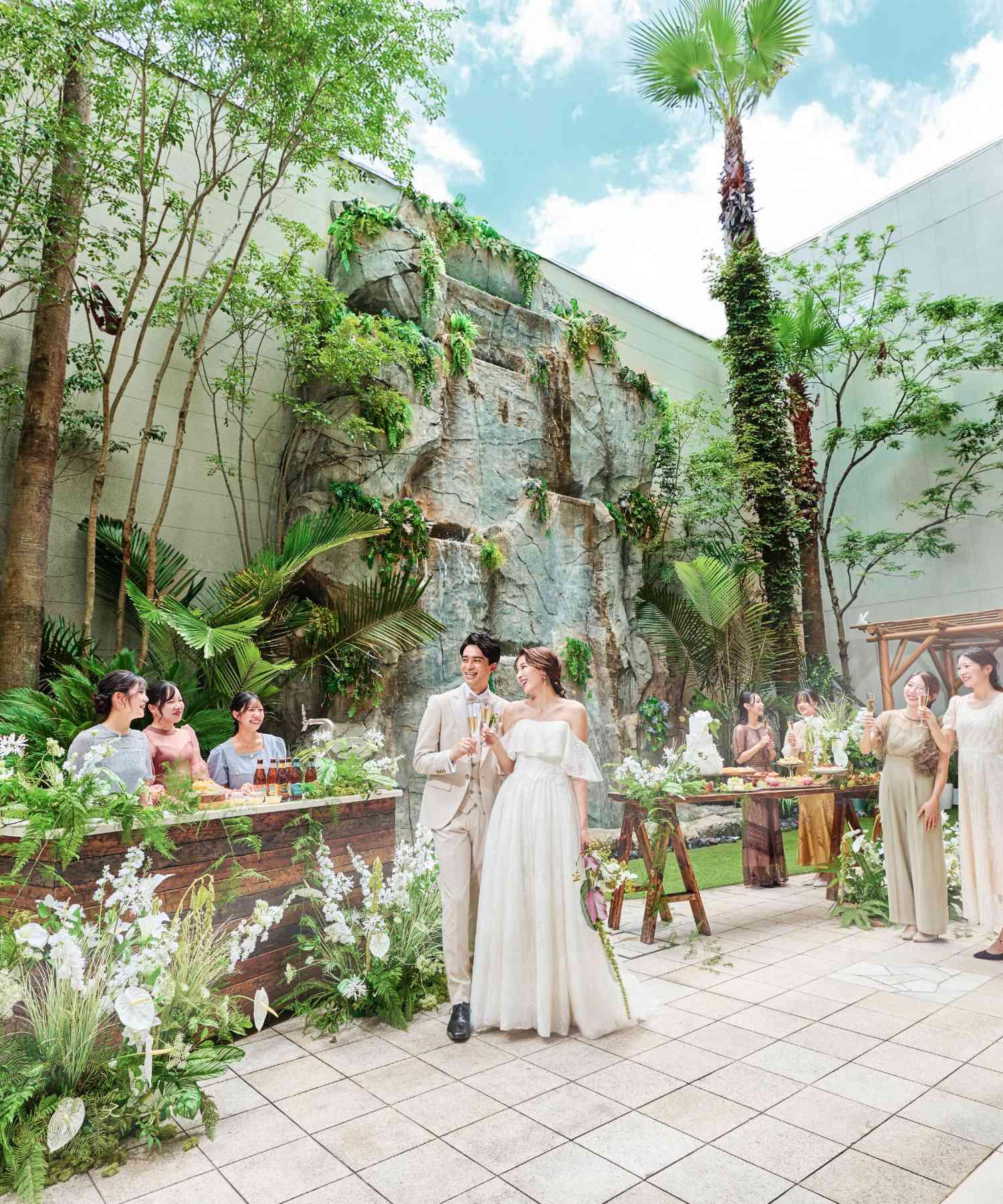 ル・センティフォーリア大阪 ○クラウディアホールディングスで結婚式