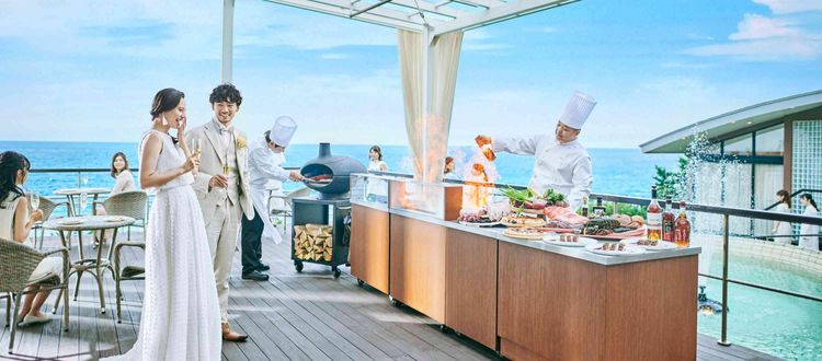 指帆亭パインツリーリゾート 贅沢なオーシャンデッキスタイルで ライブ感を愉しむおもてなしの画像