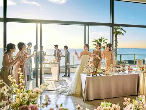 ザ サーフ オーシャン テラス テラスを使ったデザブ演出も素敵の画像2