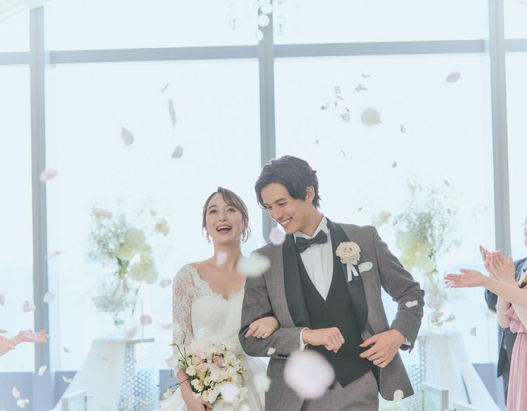 グランブリエ東京 眩く差し込む自然光と開放感抜群の絶景はふたりをより引き立てるの画像3