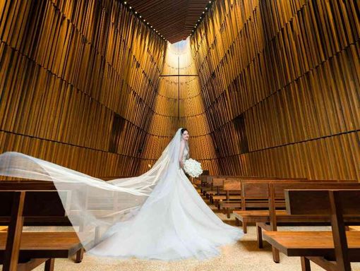 グランドハイアット東京 大理石のバージンロードの画像3