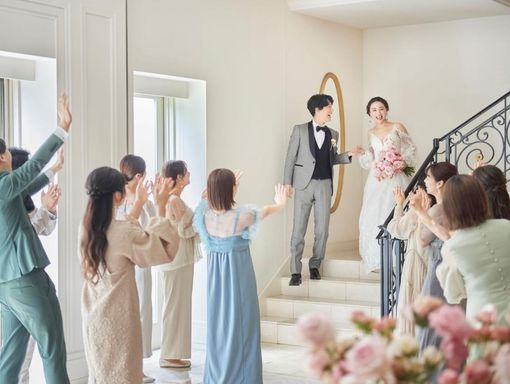 アニヴェルセル大阪 憧れの階段入場の画像1