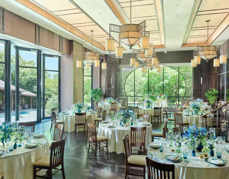 大宮璃宮 園内には和洋多彩な4挙式と5つの披露宴会場が揃う。の画像3