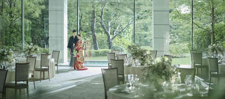 伊勢山神宮 サイズも雰囲気も異なる6種類の披露宴会場の画像