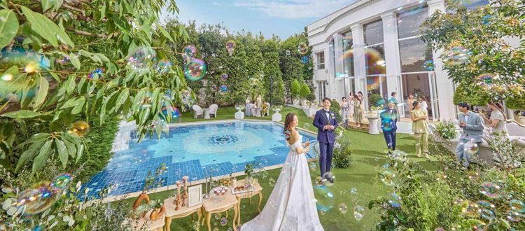 大宮アートグレイス ウエディングシャトー ふたりらしいパーティーが叶う邸宅を自由に選んで!の画像