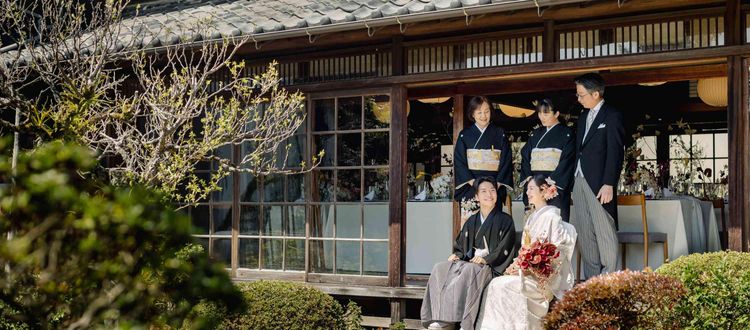 カルティア太宰府 約150年の時に磨かれた格別空間を舞台に家族で過ごす結婚式の画像
