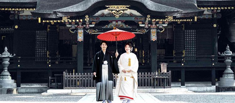 四季折々に風光明媚な自然が彩る美しい神社婚が叶う