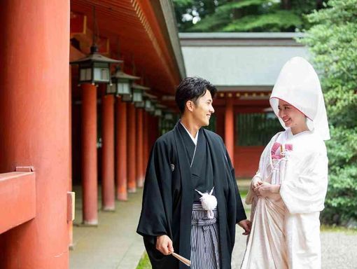 四季折々に風光明媚な自然が彩る美しい神社婚が叶う