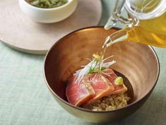 ゲストの目の前で仕上がる料理
