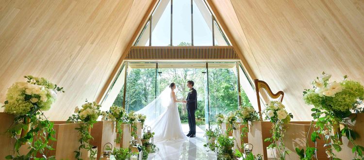 ガーデンヒルズ迎賓館（大宮） 自然を感じる2つのプライベートチャペルをどちらか選んで貸切にの画像