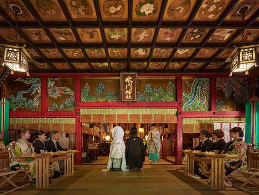響 風庭赤坂 歴史のある神社での神前式の画像1