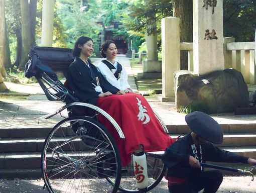 響 風庭赤坂 人力車での送迎が華を添えるの画像2