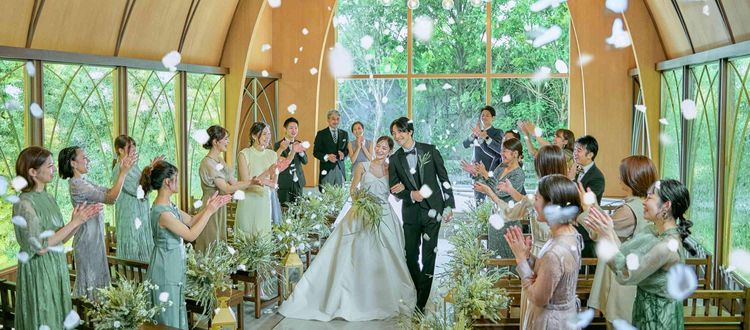 アーセンティア迎賓館(浜松) 木のぬくもり溢れる自然美チャペルで永遠の誓いをの画像
