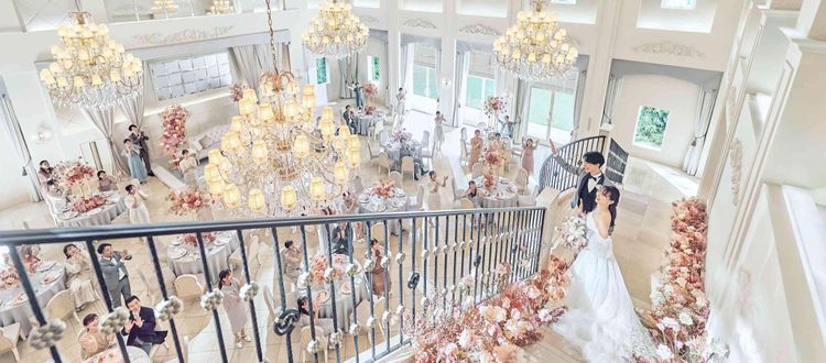 アニヴェルセル 江坂 花嫁の憧れを詰め込んだ、大人かわいい白亜の邸宅。の画像