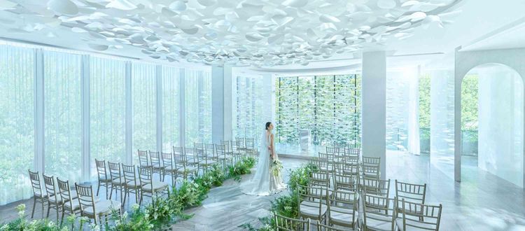 THE JACKSON GARDEN 心が引き込まれる、圧巻の美しさと開放感を兼ね備えたチャペルの画像