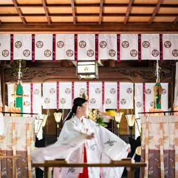 歴史ある浜松八幡宮にて挙式が人気