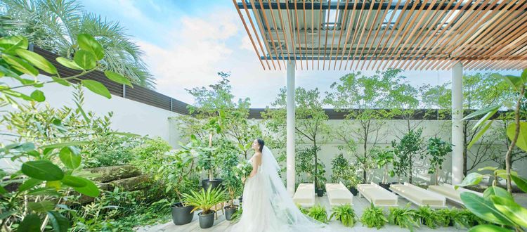 グレイスヒル・オーシャンテラス ガーデン挙式やデザートブッフェ、フォトなど自由に楽しめる空間の画像1