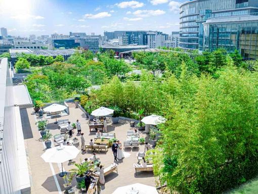 桜町バスターミナル直結。想い出の街並みと熊本城が間近に