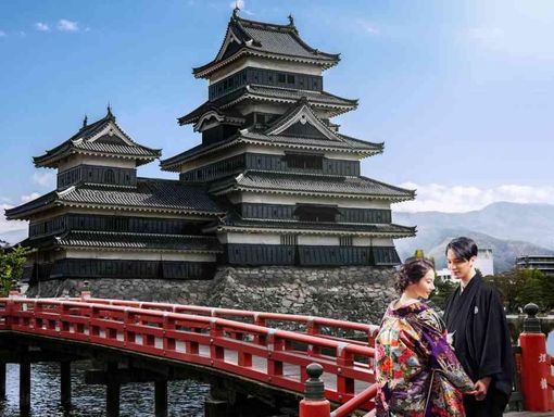 アルモニービアン（国登録有形文化財） 国宝・松本城を臨む圧巻ロケ挙式の画像1